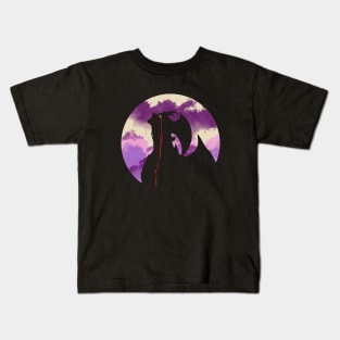 Crybaby Purple Kids T-Shirt